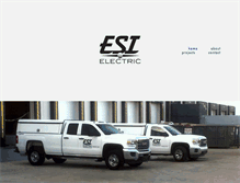 Tablet Screenshot of esielectricinc.com